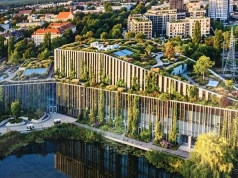 Tak by mogła wyglądać Bydgoszcz, gdyby natura weszła w budynki