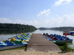 Bezpłatne wypożyczenie kajaku oraz rowerka wodnego nad Zalewem Sosina w Jaworznie