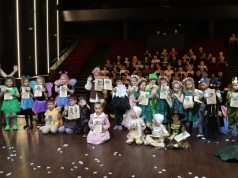Wielki teatralny debiut grupy „Odkrywcy” z Przedszkola nr 2 w Wieluniu w Kino-Teatrze Syrena (zdjęcia)
