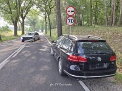 DW 180. Zderzenie trzech aut na trasie Piła - Trzcianka