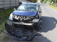 Śmiertelny wypadek w gminie Strzelce Wielkie. Nie żyje 40-letni motorowerzysta