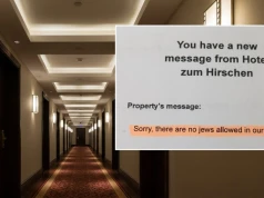 Burza w Niemczech po głośnym incydencie. "Żydom wstęp wzbroniony"