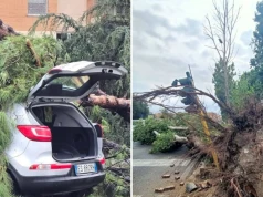 Rzym mierzy się ze skutkami trąby powietrznej. Obrazki jak po katastrofie