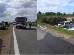 Kolizja z udziałem pięciu aut na trasie S7 w kierunku Gdańska. Utrudnienia w ruchu