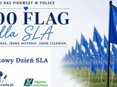 800 błękitnych flag stanie na Cytadeli. Za każdą jest człowiek dotknięty SLA
