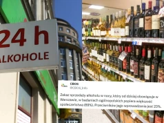 CBOS: zdecydowana większość Polaków popiera zakaz sprzedaży alkoholu nocą