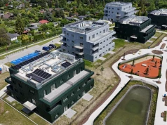 To jedno z najbardziej zaawansowanych osiedli TBS w Polsce. Na pierwszym planie - architektura