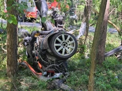 Tragiczny wypadek na DP 4581