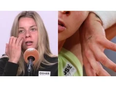 Maja Chwalińska zapytana o... TATUAŻ na dłoni. Tenisistka niechętnie odpowiedziała: "Możecie sobie dopowiedzieć"
