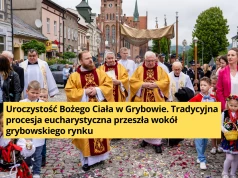 Boże Ciało w Grybowie. Rynek miasta wypełnił się wiernymi
