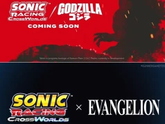 Sonic Racing: Crossworlds odwiedzają go Godzilla i Evangelion