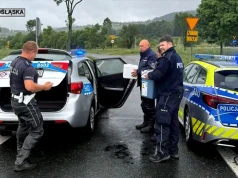 Policjanci ze Świdnicy pomogli w pilnym transporcie krwi