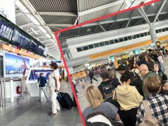 Poranny armagedon na Lotnisku Chopina. Kolejki ciągną się przez pół terminala