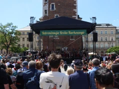 Kraków ma nowego króla kurkowego. Uroczysta intronizacja na Rynku Głównym