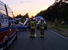 Ruch wahadłowy na drodze prowadzącej przez Półwysep Helski