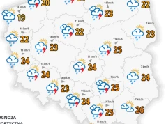 IMGW ostrzega przed burzami i intensywnymi opadami. Alerty dla dużej części kraju
