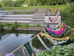 Most nad Łyną połączył pokolenia. Finał niezwykłego projektu MOK-u w Olsztynie