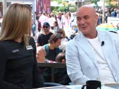 Agassi zwrócił się do Mai Chwalińskiej. "Andre, przestań"