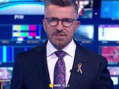 Gest dziennikarza TVP zwrócił uwagę na wizji. Kamery wszystko pokazały