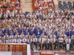 Kilkuset muzyków zagrało w Licheniu. Spotkanie orkiestr dętych