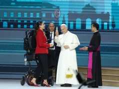 Papież spotkał się z przedstawicielami świata kultury, biznesu i sportu