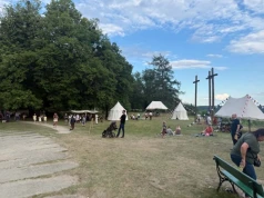 Rycerskie widowisko na Zamku w Janowcu. Inauguracja jubileuszu 500-lecia