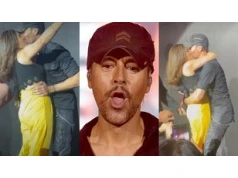 Enrique Iglesias pokazał nagranie, na którym CAŁUJE SIĘ Z FANKĄ. Fani zjechali go po całości: "Poważnie?! Czy on nie jest ŻONATY?!"