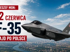 Wiceszef MON: 12 czerwca samoloty F-35 odbędą rajd po Polsce!