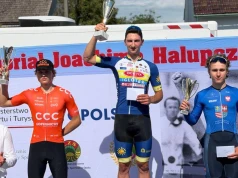 Mateusz Błaszak na podium Memoriału Joachima Halupczoka