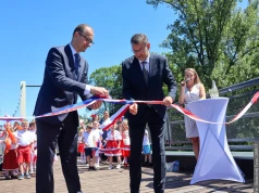 Kładka Sąsiedzka już otwarta. Pieszo-rowerowa przeprawa połączyła Łąki z Pogwizdowem
