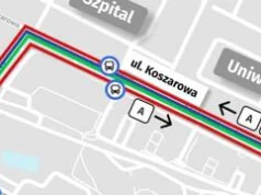 Koszarowa po przebudowie. Autobus A pojedzie na stałe na Sołtysowice