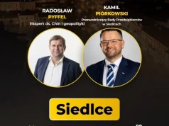 Radosław Pyffel na spotkaniu otwartym w Siedlcach