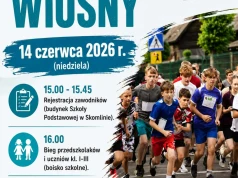 W niedzielę XV Bieg Wiosny w Skomlinie organizowany przez szkołę. Jutro ZaDyszka Skomlin zaprasza na wspólny trening