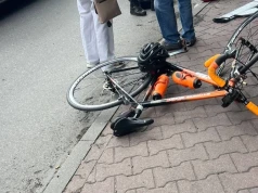 Potrącenie rowerzysty w Mysłowicach. Senior nie ustąpił pierwszeństwa