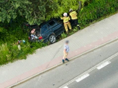 Kolizja w Białej Niżnej: sprawca odpowie przed sądem