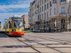 Łódź. Trasa ŁTR bez tramwajów, weekendowe zamknięcia skrzyżowania ze Struga