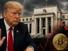 Trump ostrzega Fed. Rynki boją się podwyżki stóp, a Bitcoin znalazł się pod presją