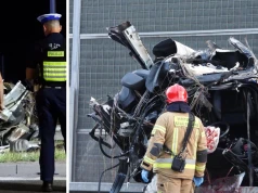 Audi rozerwało się na dwie części. Jest decyzja sądu w sprawie kierowcy hondy