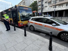 Pasażerka przewróciła się w autobusie. Była reanimowana, trafiła do szpitala