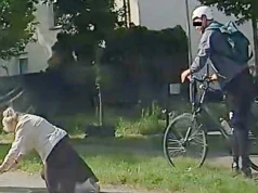 Tego rowerzysty szukało wielu. Bulwersujące zachowanie wobec seniorki. Tak się tłumaczy
