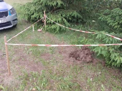 Saperzy w Chojniczkach. Niebezpieczne znalezisko na placu rekreacyjnym