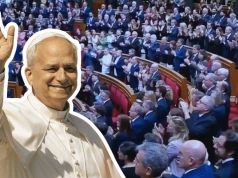 7 minut owacji po występie papieża w parlamencie. Moment, który przejdzie do historii