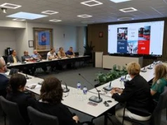 Samorządowcy z Powiatu Toruńskiego debatowali o transporcie i bezpieczeństwie mieszkańców