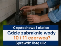 Częstochowa i okolice. Gdzie zabraknie wody 10 i 11 czerwca? Sprawdź listę ulic