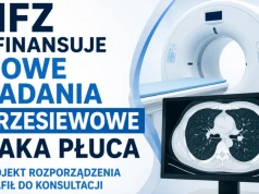 NFZ sfinansuje nowe badania przesiewowe raka płuca; projekt rozporządzenia trafił do konsultacji