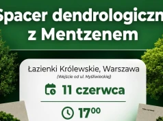 Zapraszam na darmowy spacer dendrologiczny po Łazienkach!