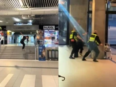 Chłopak jeździł deskorolką po dworcu w Katowicach, w pościg ruszyła ochrona. Nagranie viralem w sieci
