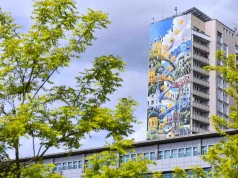 Nowy mural na Pradze przyciąga wzrok. To ponad 600 metrów kwadratowych sztuki w sercu miasta
