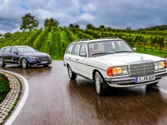 Mercedes 280 TE z 1979 r. spotyka nową klasę E Kombi. Tak zmieniło się duże kombi Mercedesa