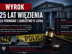 Wyrok 25 lat pozbawienia wolności za porwanie i brutalne zabójstwo Fabiana Zydora
